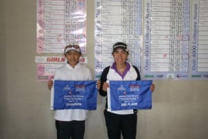 Lauren Nguyen (2021) captures the championship in the Girls 11-14 Division. Alexa Vela (2022) takes home 2nd place.
